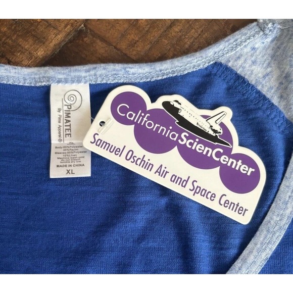 Endeavor California Science Center Samuel Oschin T Shirt NWT Size XLarge - Picture 11 of 14